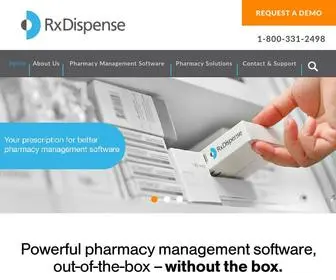 Rxdispense.com(Pharmacy management software) Screenshot