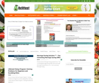 Rxfittest.com(rxfittest) Screenshot