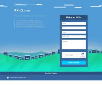 RXHQ.com(Pharmacy headquarters) Screenshot