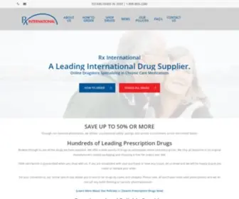 Rxinternational.com(Rx International) Screenshot