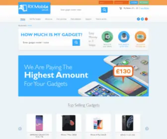 Rxmobile.co.uk(RX Mobile) Screenshot