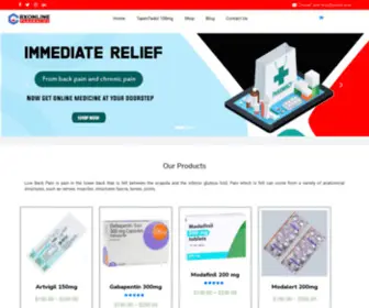 Rxonlinepharmacies.com(Buy Tapentadol Online Tablets) Screenshot