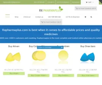 RXpharmaplus.com(Safe and High Quality Medications) Screenshot