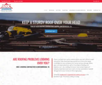 Rxroofing.com(Rxroofing) Screenshot