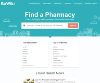 Rxwiki.com(The Leading Drug and Medication News & Information Provider) Screenshot