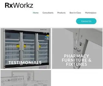 Rxworkz.com(Home Page) Screenshot