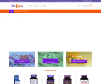 Rxzone.net(Pharmaceutical wholesale sourcing and distribution) Screenshot