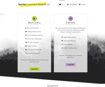 Ryan-Pace.com(Ryan Pace Communications Management) Screenshot