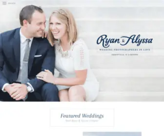 Ryanandalyssa.com(Wedding Photographers Greenville SC) Screenshot