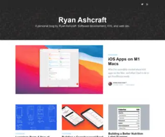 Ryanashcraft.com(Ryanashcraft) Screenshot