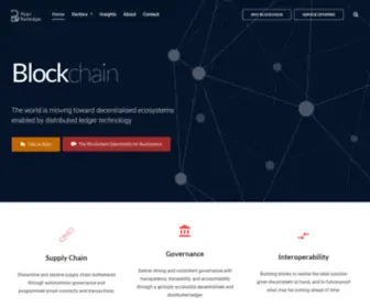 Ryanbabbage.com(Blockchain Strategy) Screenshot