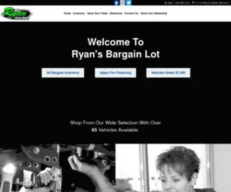 Ryanbargainlot.com(Ryanbargainlot) Screenshot