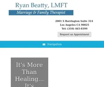 Ryanbeattylmft.com(Marriage & Family Therapist Los Angeles) Screenshot