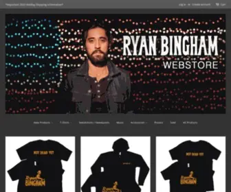 Ryanbinghamstore.com(Ryan Bingham Online Store) Screenshot