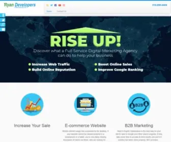 Ryandevelopers.com(Ryan Developers International Inc) Screenshot