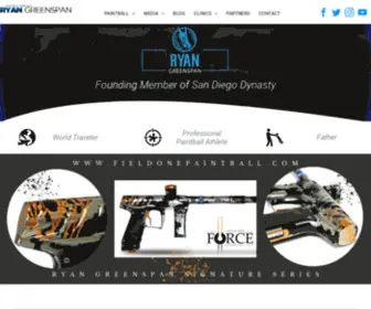 Ryangreenspan.com(Ryan Greenspan) Screenshot