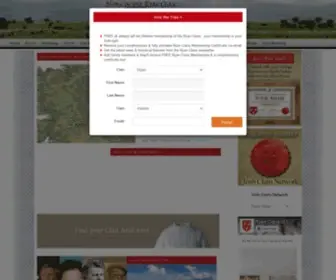 Ryanirishclan.com(Ryan family crest) Screenshot