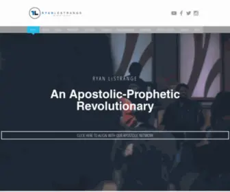 Ryanlestrange.com(Ryan LeStrange Ministries) Screenshot
