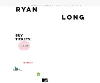 Ryanlongcomedy.com(Ryan Long Comedy) Screenshot