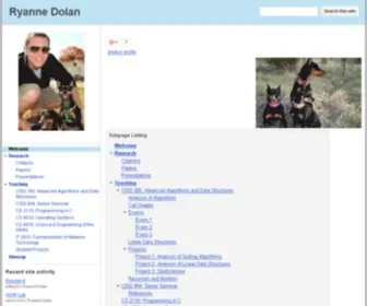 Ryannedolan.info(Ryanne Dolan) Screenshot