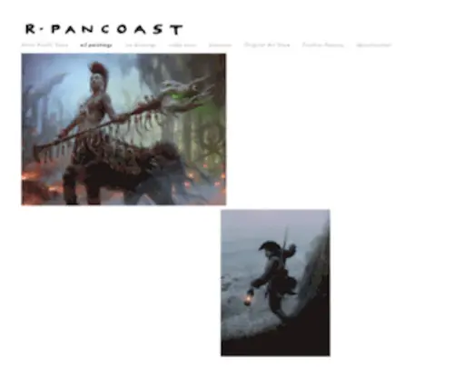 Ryanpancoast.com(Ryan Pancoast Illustration) Screenshot