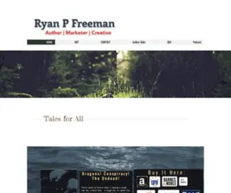 Ryanpfreeman.com(Ryan P Freeman Author) Screenshot