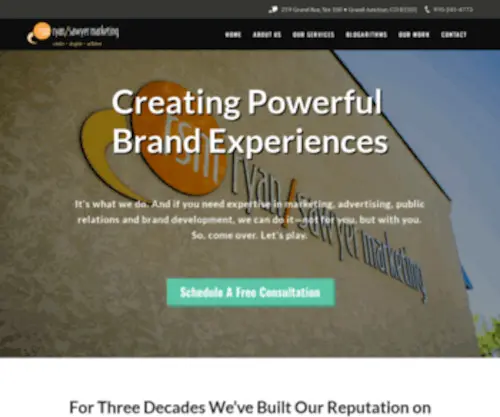 Ryansawyermarketing.com(Marketing & Advertising) Screenshot