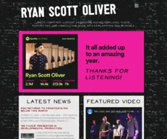 Ryanscottoliver.com(Ryan Scott Oliver) Screenshot