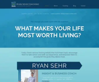 Ryansehrcoaching.com(Ryan Sehr Coaching) Screenshot