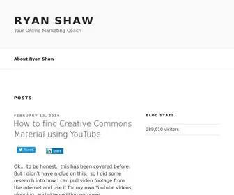 Ryanshaw.me(Ryan Shaw) Screenshot