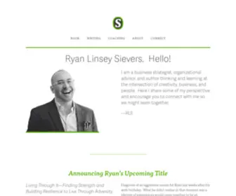 Ryansievers.com(Ryan Linsey Sievers) Screenshot