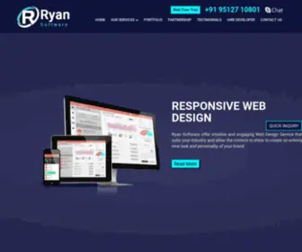 Ryansoftwares.com(Ecommerce Digital Marketing Agency) Screenshot