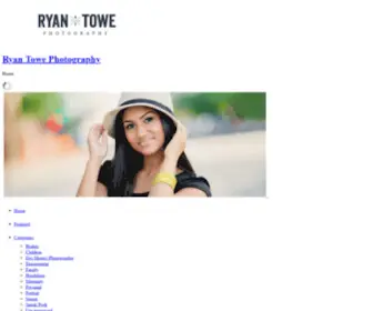 Ryantowe.com(Portrait Photographer) Screenshot