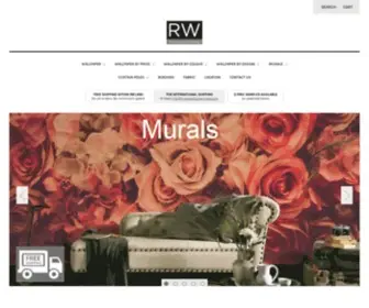 Ryanwallcoverings.com(Curtain Poles Ireland) Screenshot