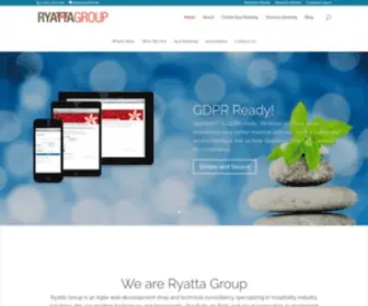 Ryatta.com(Ryatta Group Software and Services) Screenshot