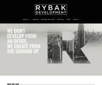 Rybakdev.com(Real Estate Development) Screenshot