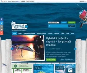 Rybarskyrozcestnik.cz(Rybářský) Screenshot