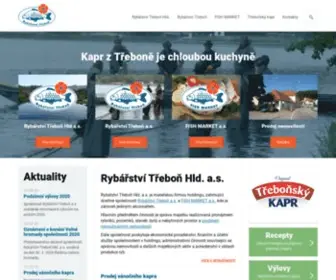 Rybarstvi.cz(Rybářství Třeboň Hld) Screenshot