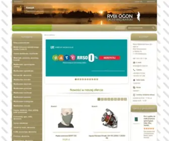 Rybi-Ogon.pl(Sklep Wędkarski Rybi Ogon rybi) Screenshot