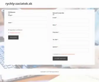 RYCHLY-Zaciatok.sk(RYCHLY Zaciatok) Screenshot