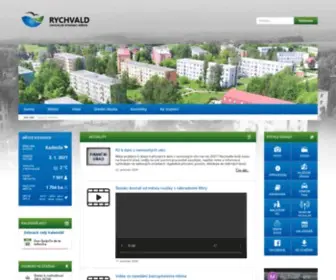 RYChvald.cz(Oficiální stránky města) Screenshot