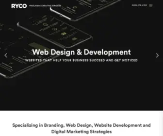 Rycodesign.com(NH Web Design) Screenshot