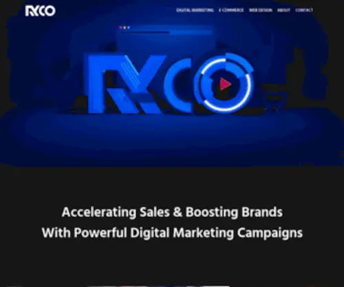 Rycomarketing.co.uk(Digital Agency Belfast) Screenshot