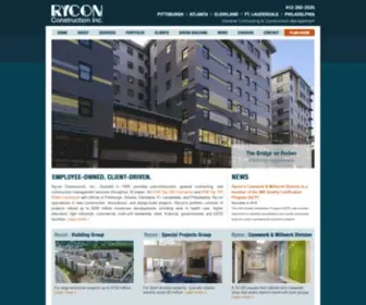 Ryconinc.com(Rycon Construction) Screenshot