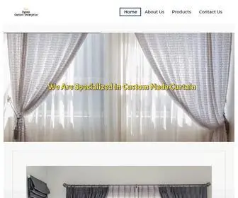 Rycurtain.com(Ryana Curtain Enterprise) Screenshot