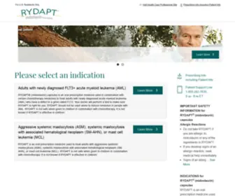Rydapt.com(RYDAPT) Screenshot