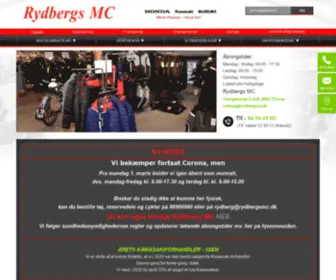 RYdbergsmc.dk(MC-forhandler i Midtjylland | Motorcykler & tilbehør ved Århus & Viborg) Screenshot