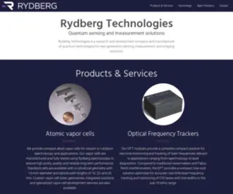 RYdbergtechnologies.com(Rydberg) Screenshot