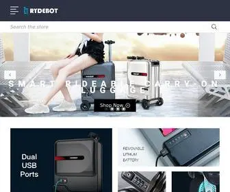 Rydebot.com(Smart electric motorized rideable carry) Screenshot