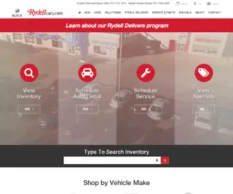 Rydellcars.com Screenshot